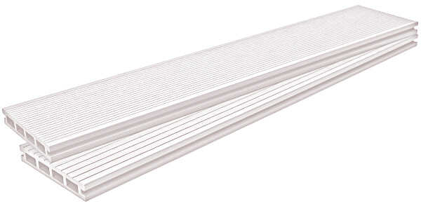 WPC Decking Board WHITE